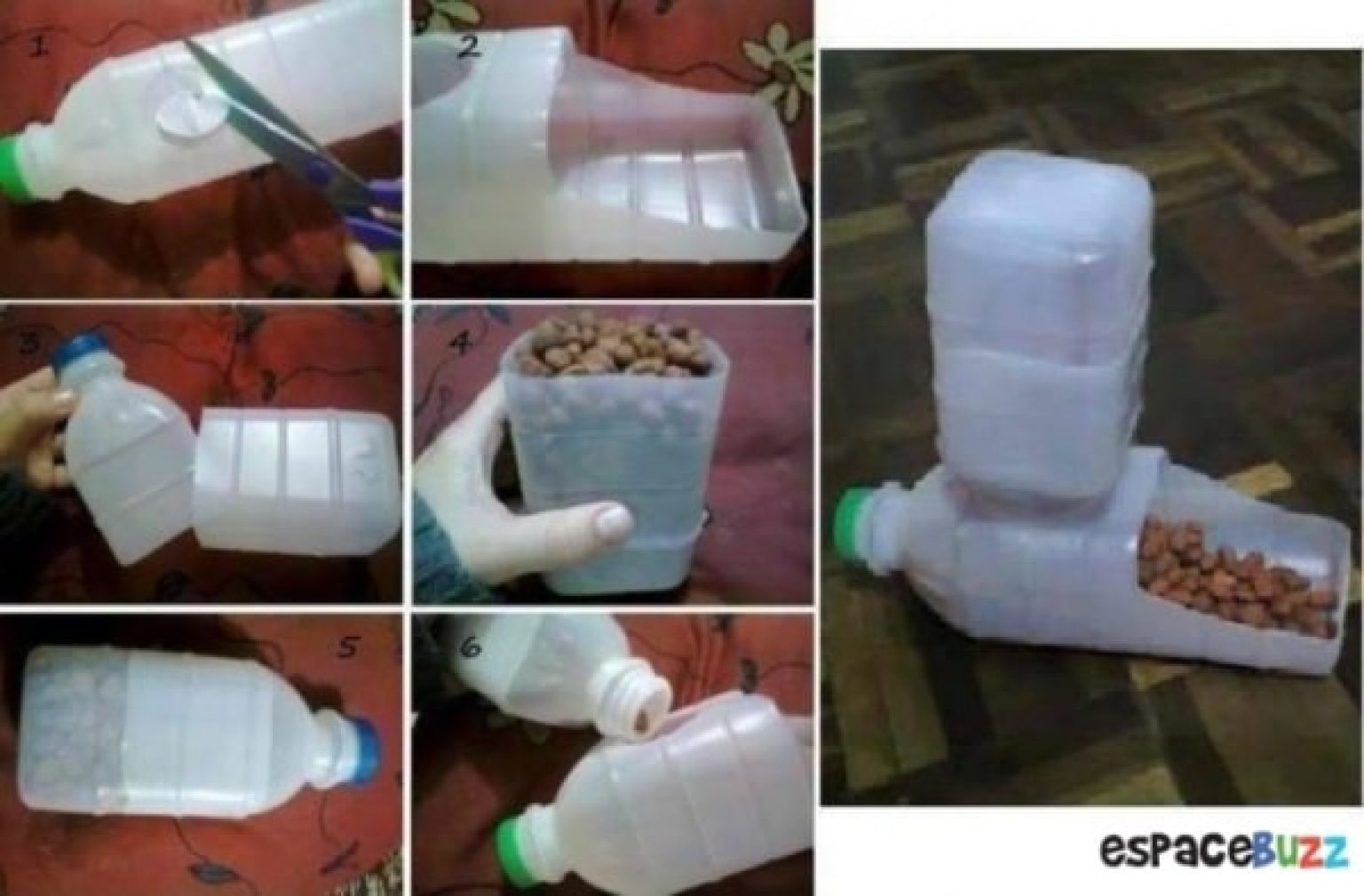 Comment fabriquer un distributeur de croquettes pour chat